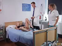 Bonnie Rotten gets fucked by hard doctor's dick in the hospital's room